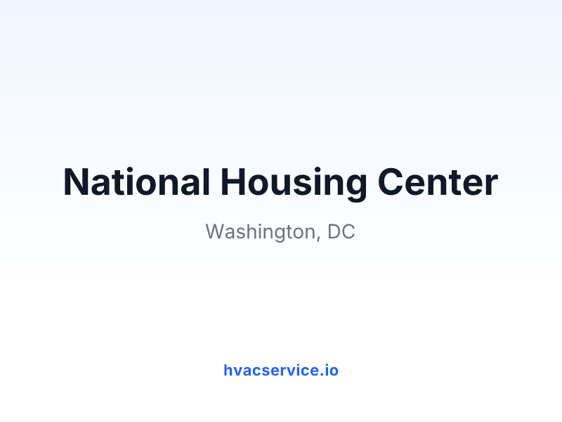 National Housing Center