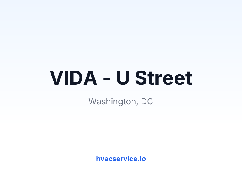 VIDA - U Street