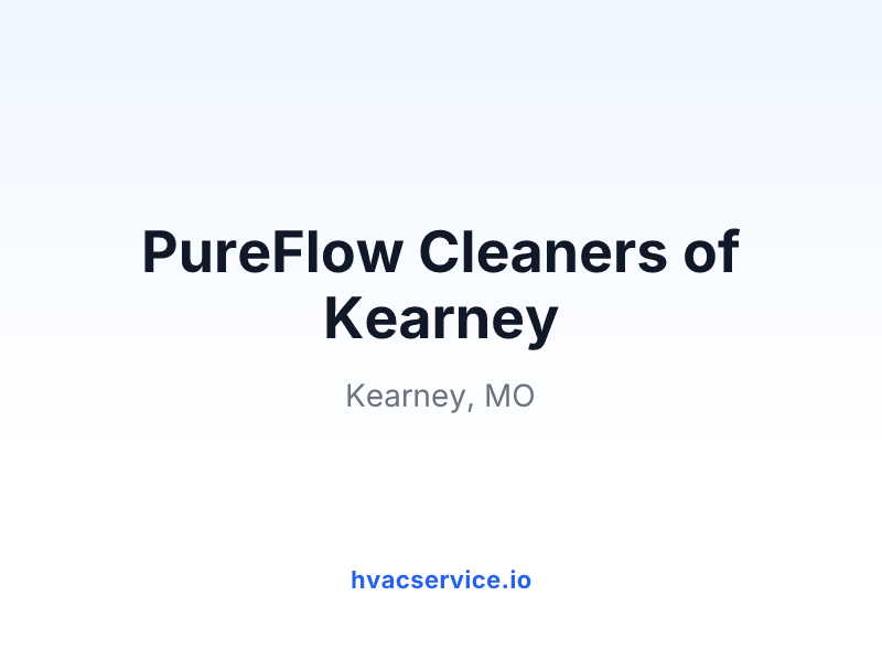 PureFlow Cleaners of Kearney