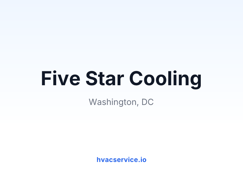 Five Star Cooling