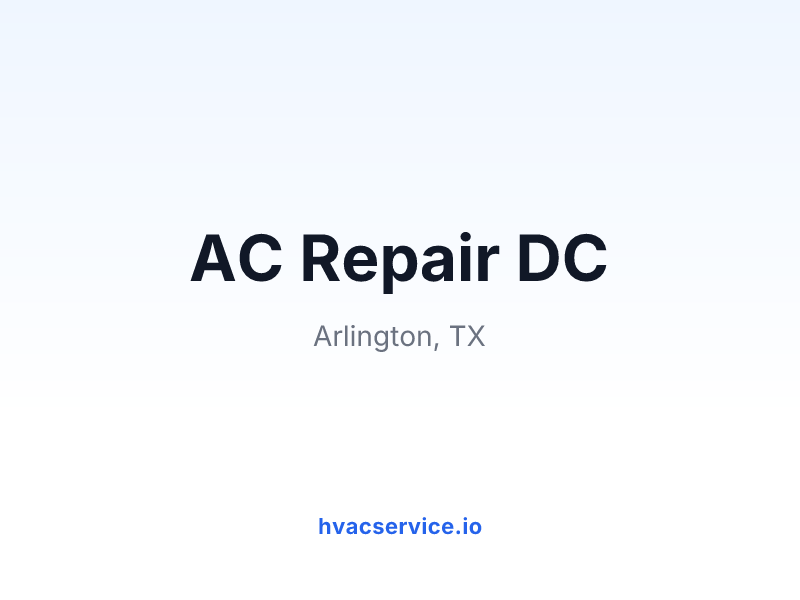 AC Repair DC