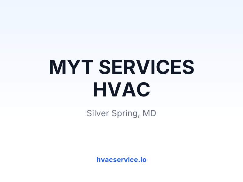 MYT SERVICES HVAC