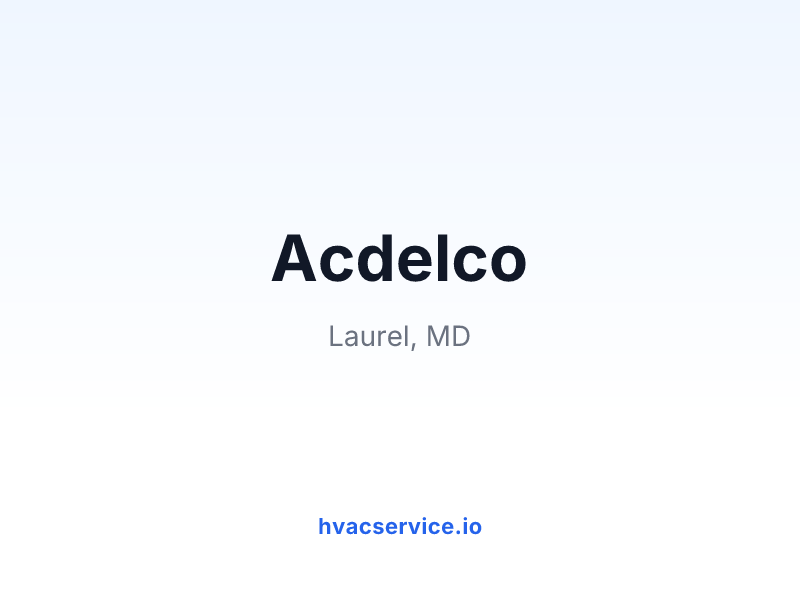 Acdelco