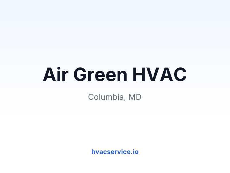 Air Green HVAC