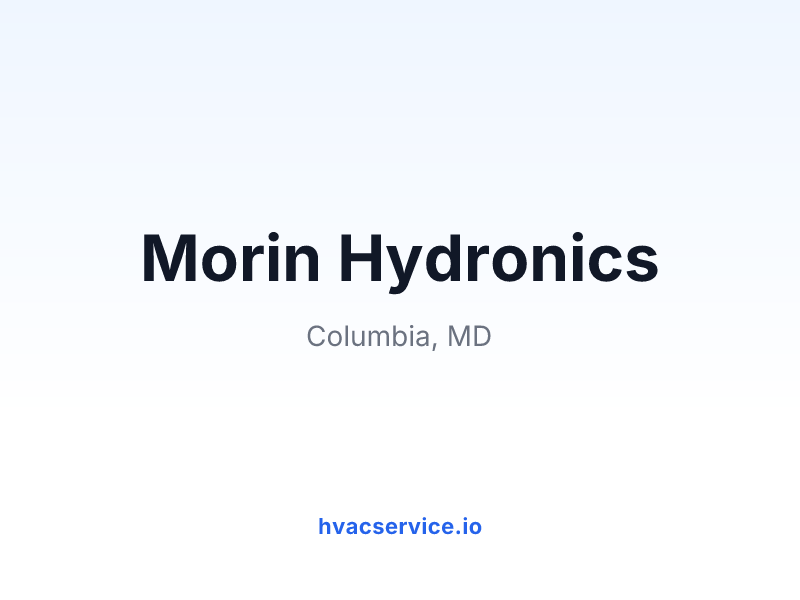 Morin Hydronics