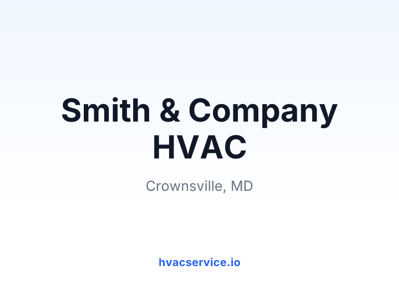 Smith & Company HVAC