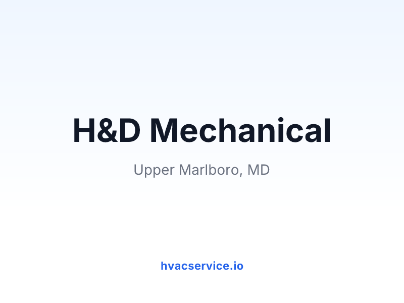 H&D Mechanical