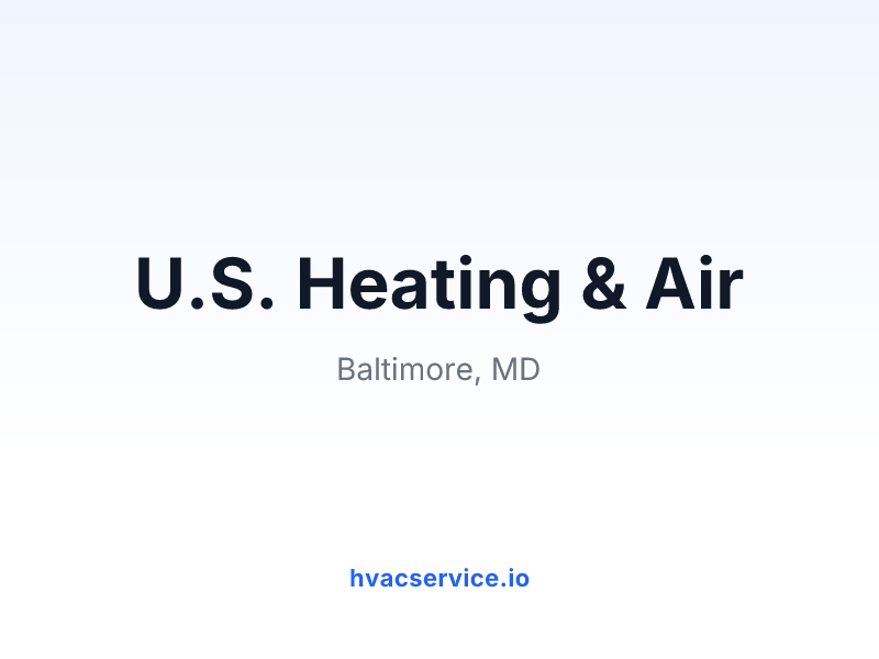 U.S. Heating & Air