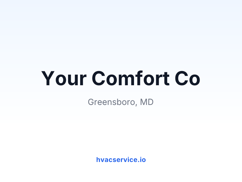 Your Comfort Co