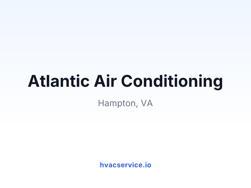 Atlantic Air Conditioning