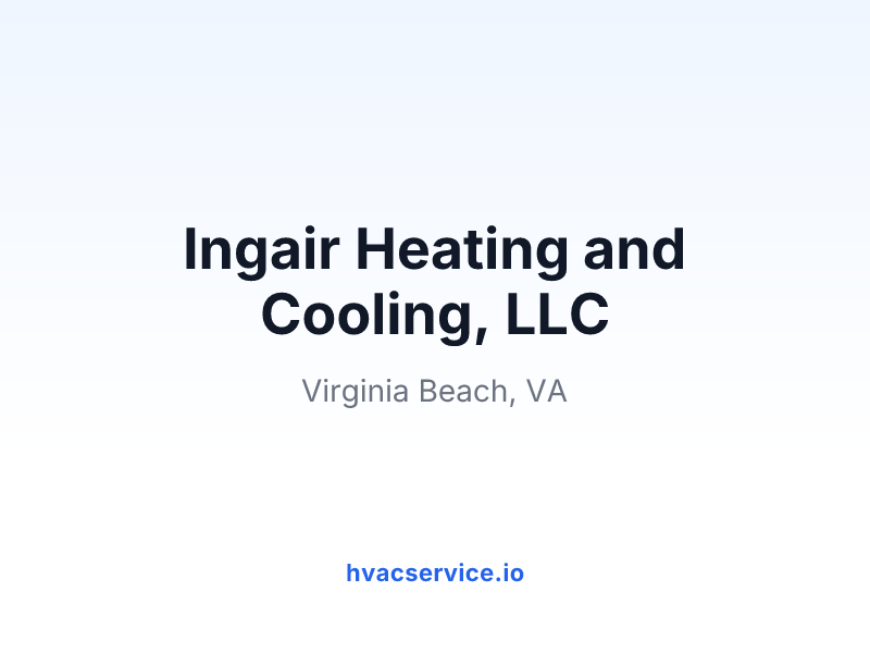 Ingair Heating and Cooling, LLC