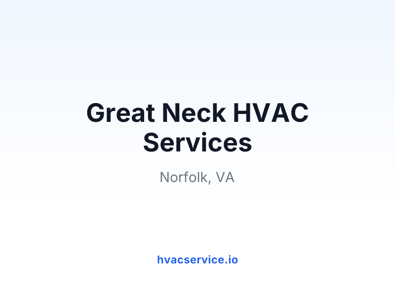 Great Neck HVAC Services