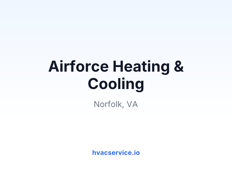 Airforce Heating & Cooling