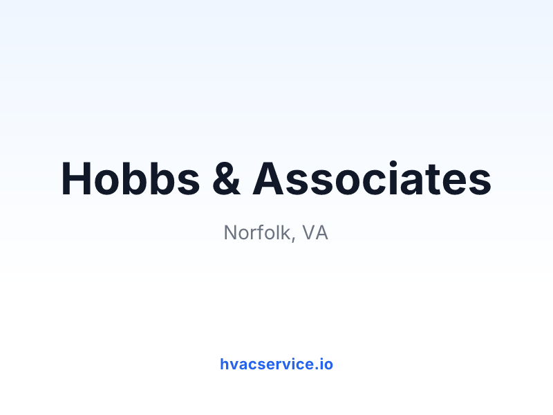 Hobbs & Associates