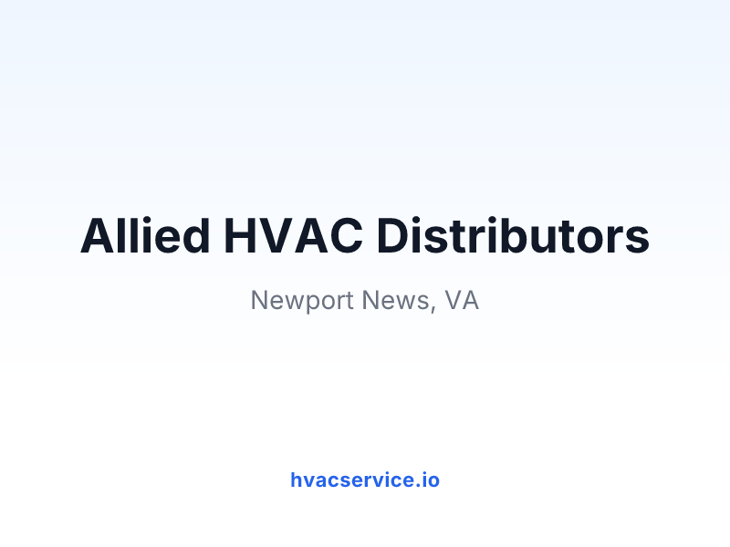 Allied HVAC Distributors