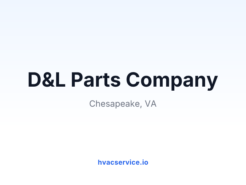 D&L Parts Company