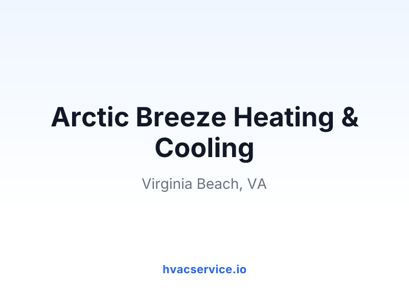 Arctic Breeze Heating & Cooling