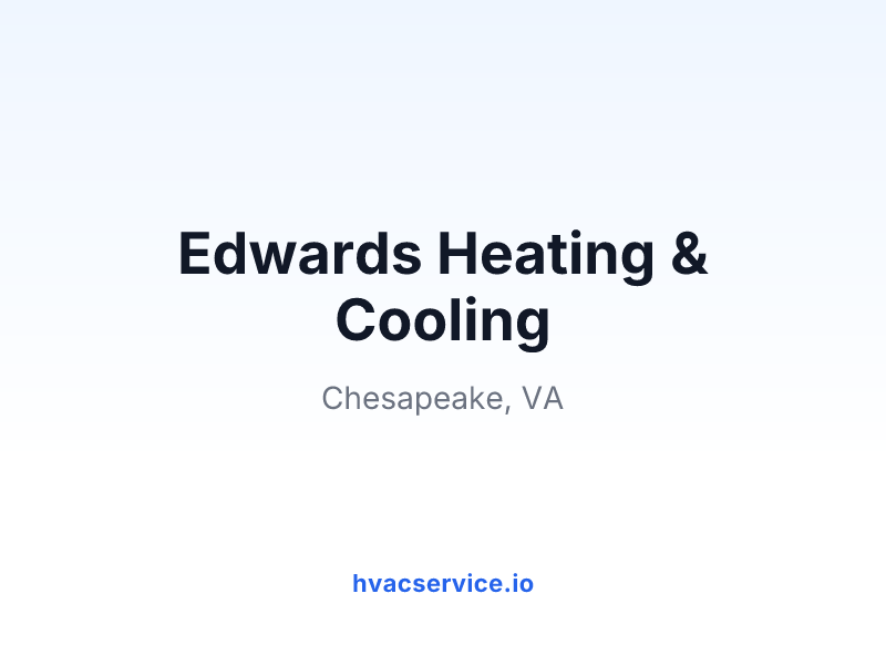 Edwards Heating & Cooling
