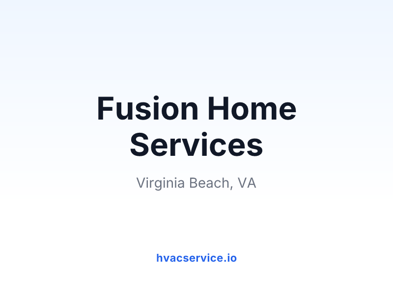 Fusion Home Services