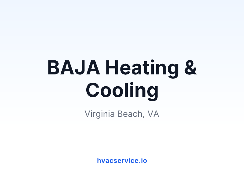 BAJA Heating & Cooling