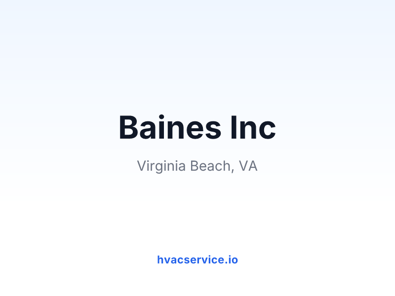 Baines Inc