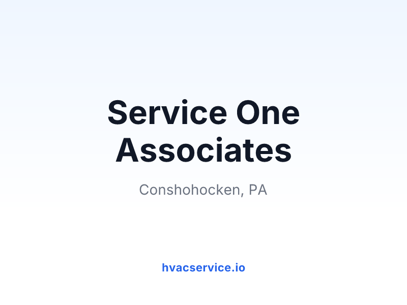 Service One Associates
