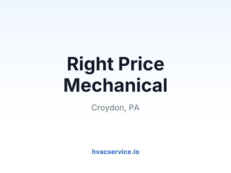 Right Price Mechanical