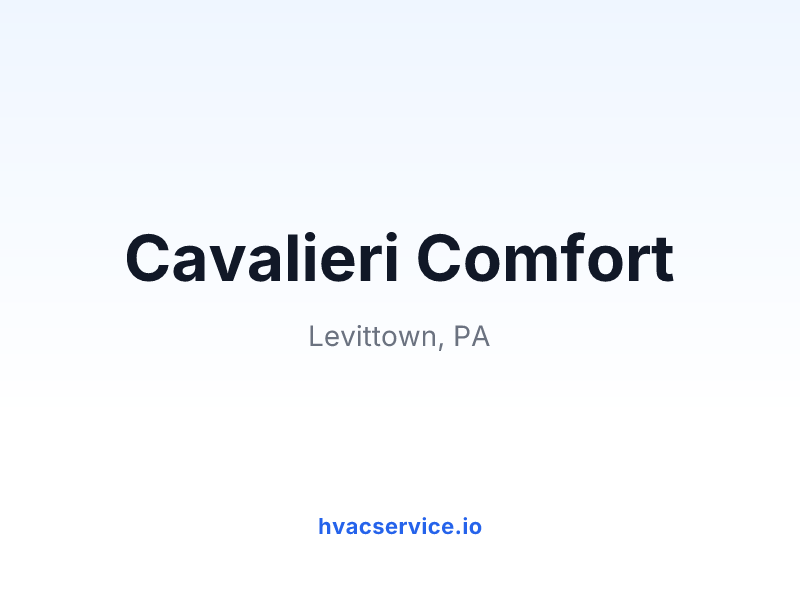 Cavalieri Comfort