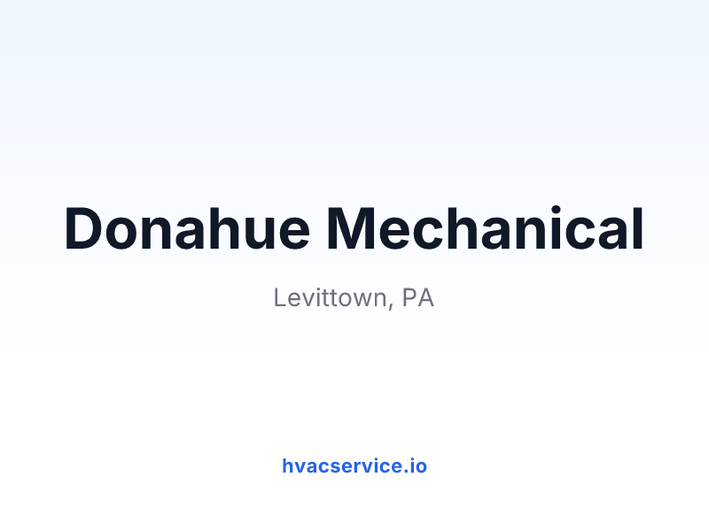 Donahue Mechanical