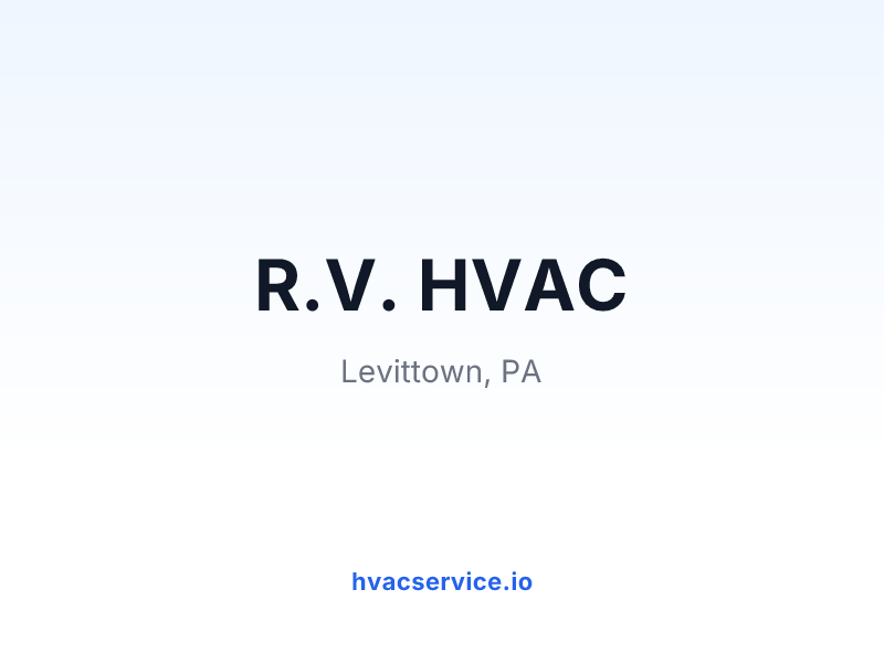 R.V. HVAC