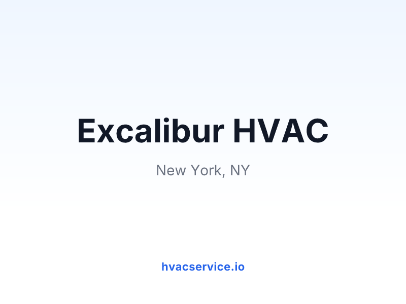 Excalibur HVAC