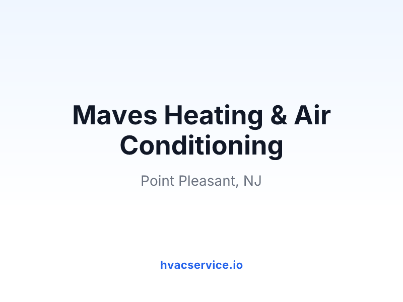 Maves Heating & Air Conditioning