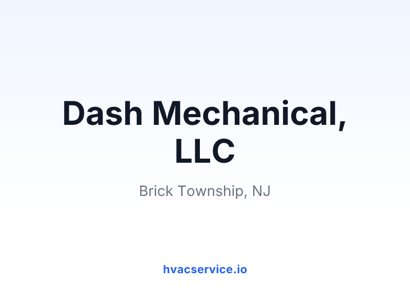 Dash Mechanical, LLC