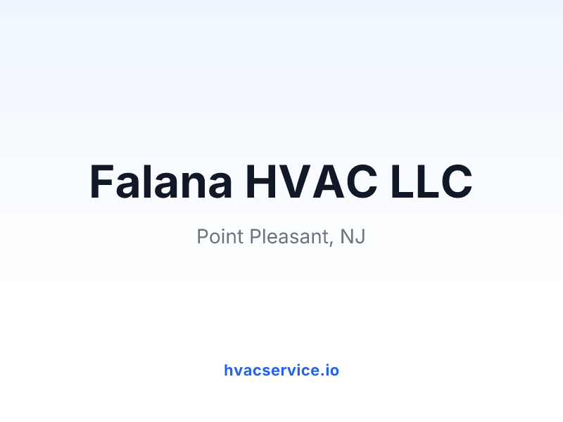 Falana HVAC LLC