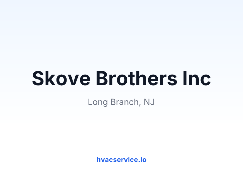 Skove Brothers Inc