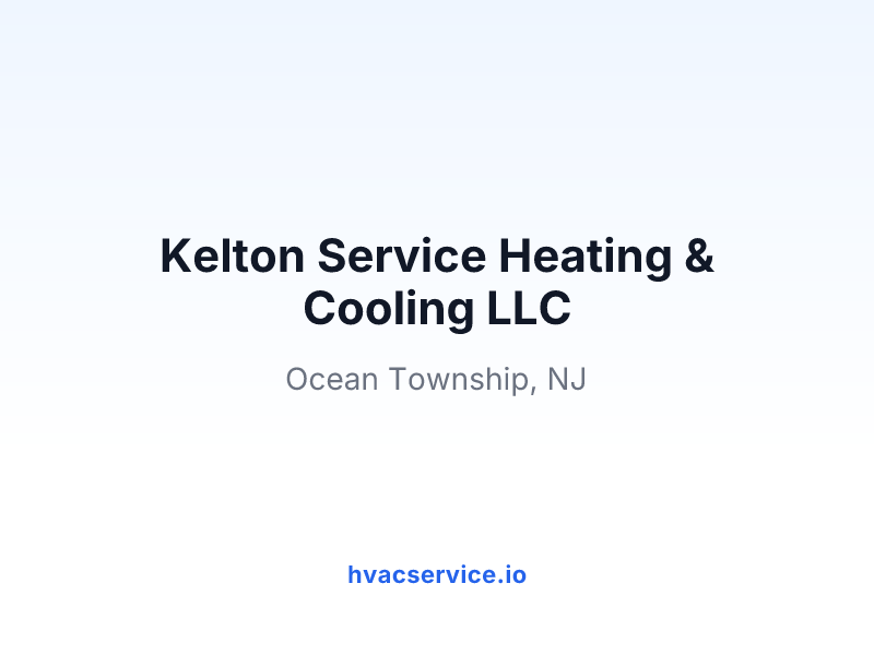 Kelton Service Heating & Cooling LLC