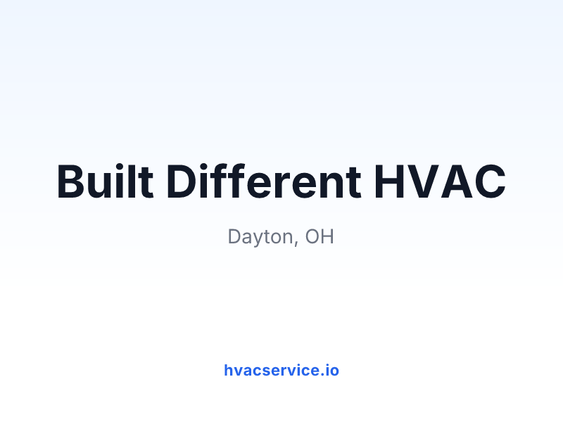 Built Different HVAC