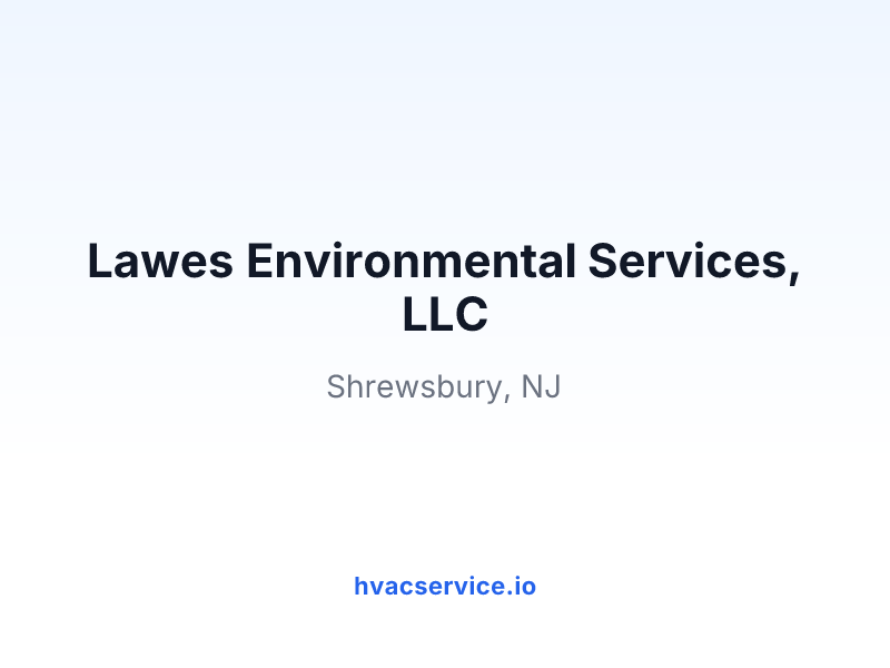 Lawes Environmental Services, LLC