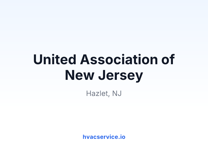 United Association of New Jersey