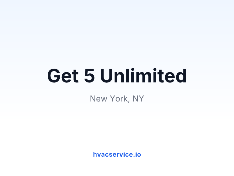 Get 5 Unlimited