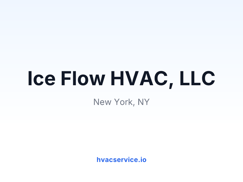 Ice Flow HVAC, LLC