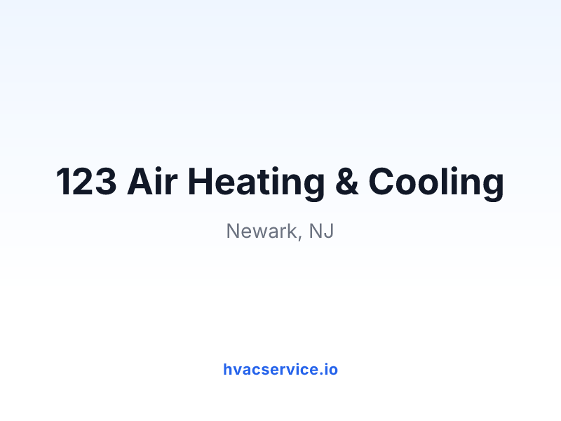123 Air Heating & Cooling