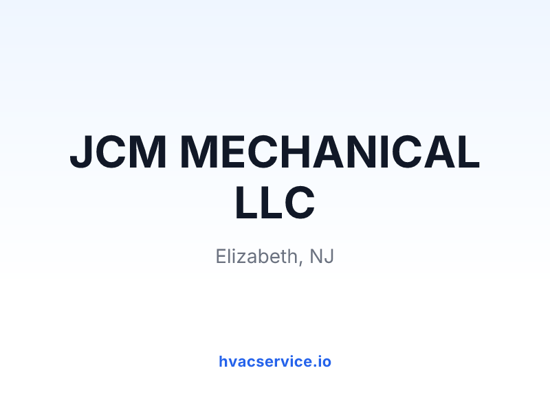 JCM MECHANICAL LLC