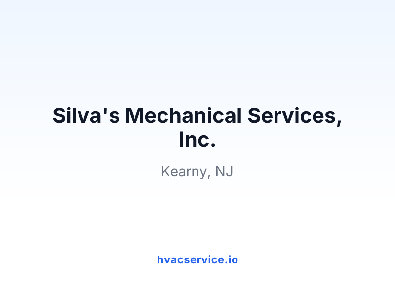 Silva's Mechanical Services, Inc.