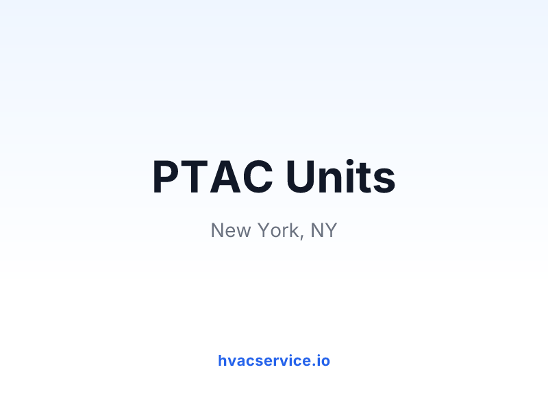 PTAC Units