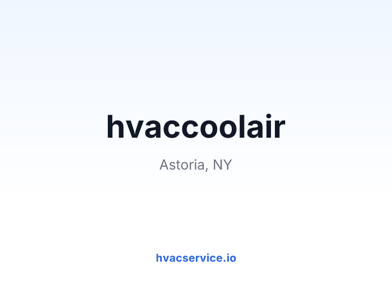 hvaccoolair