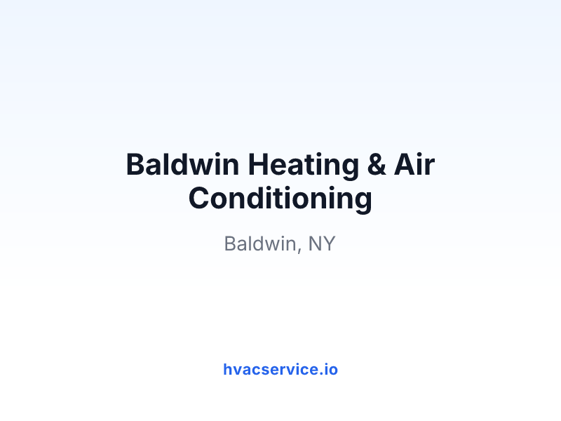 Baldwin Heating & Air Conditioning