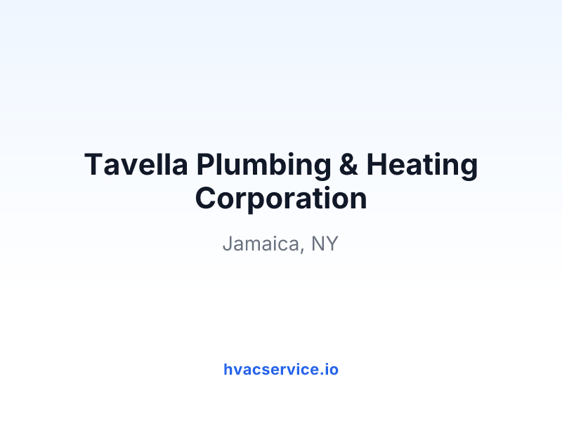 Tavella Plumbing & Heating Corporation