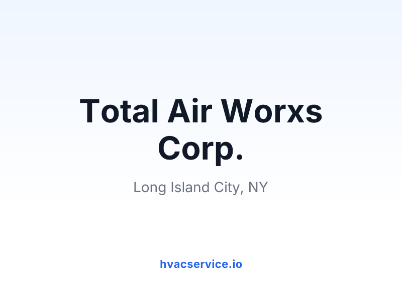 Total Air Worxs Corp.