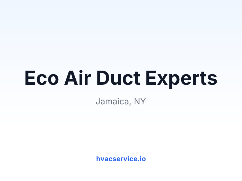 Eco Air Duct Experts